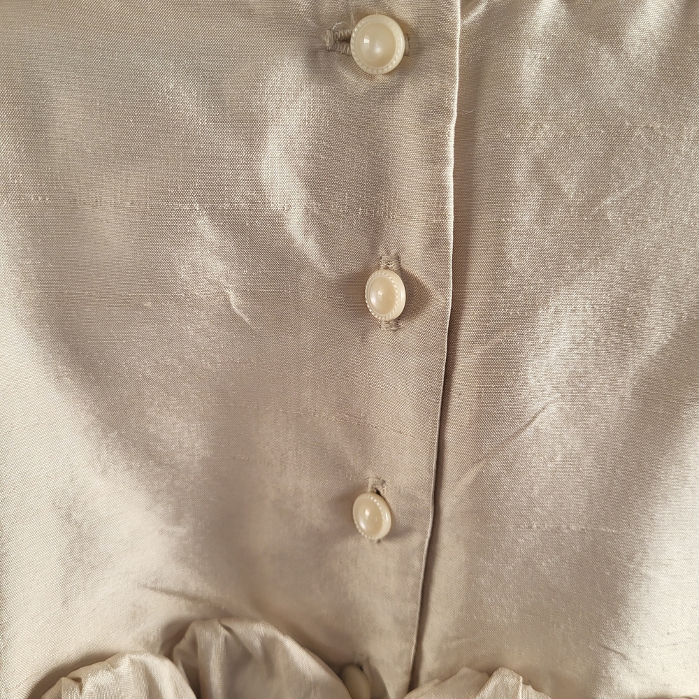 Janie and Jack Silk Formal Dress with Bow Details NWT - Picture 8 of 8